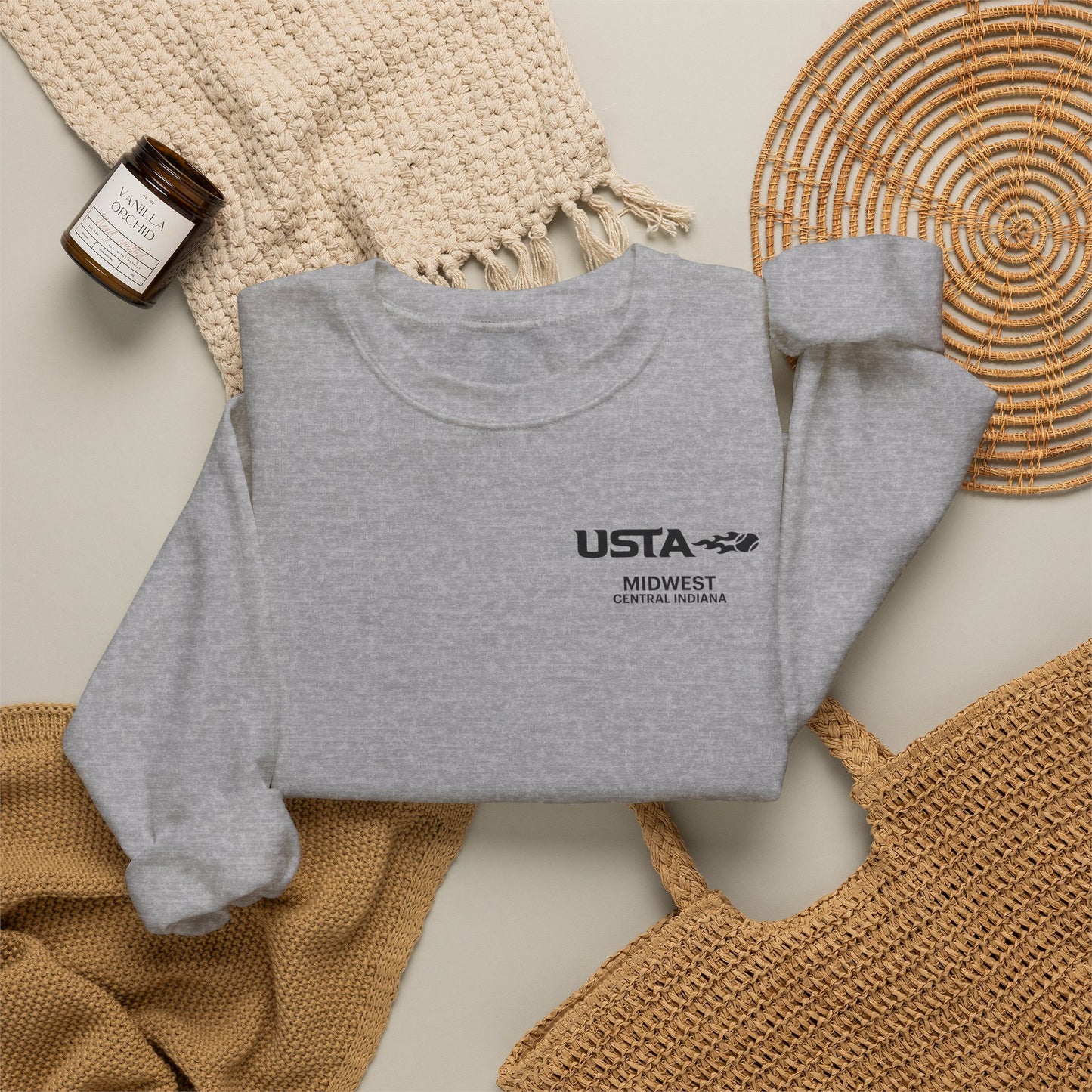 USTA Midwest Central Indiana Crewneck Sweatshirt