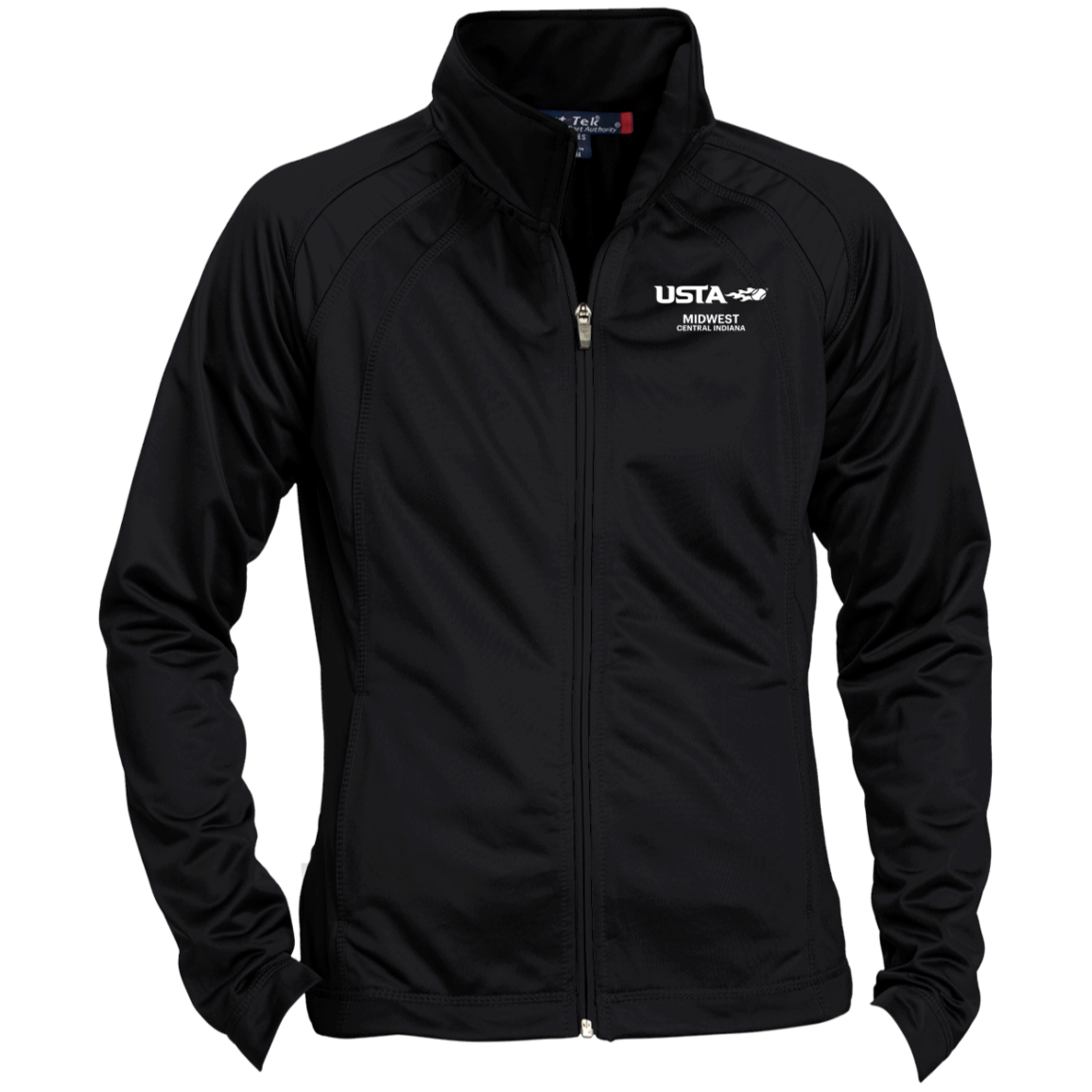 USTA Central Indiana Ladies' Raglan Sleeve Warmup Jacket