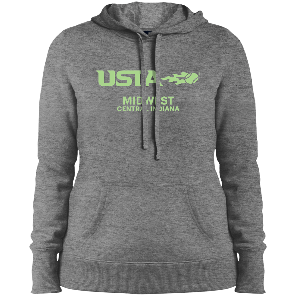 USTA Central Indiana Ladies' Pullover Hoodie