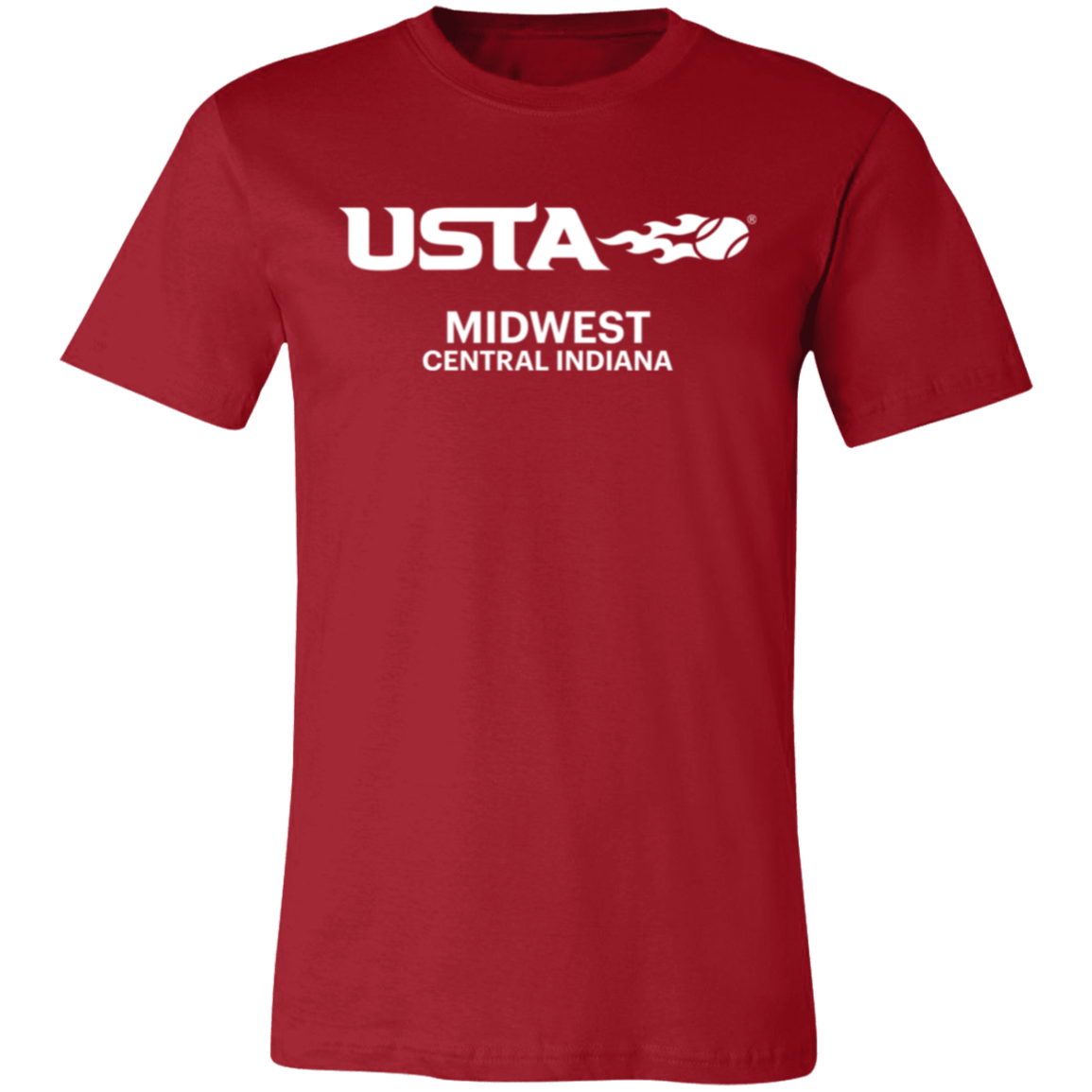 USTA Central Indiana Unisex Jersey Tee
