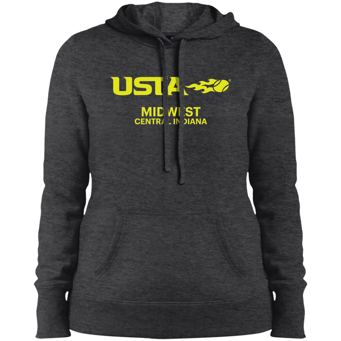 USTA Central Indiana Ladies' Pullover Hoodie