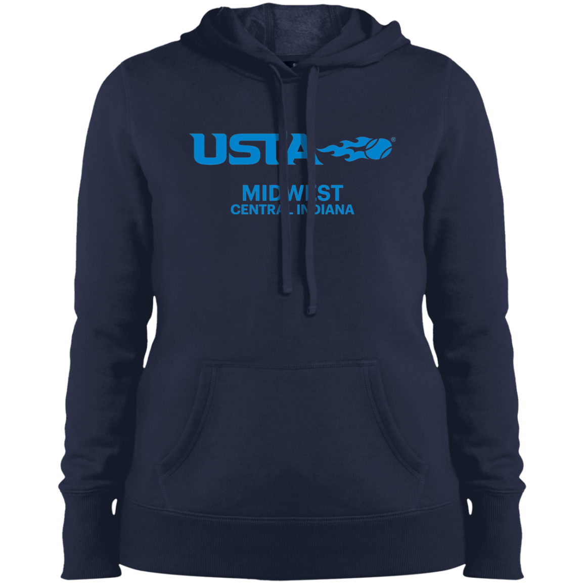 USTA Central Indiana Ladies' Pullover Hoodie