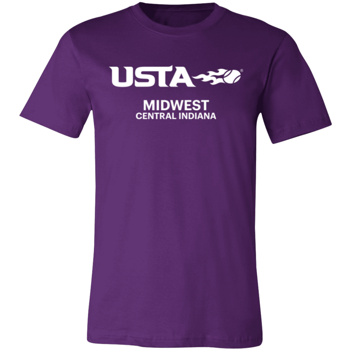 USTA Central Indiana Unisex Jersey Tee
