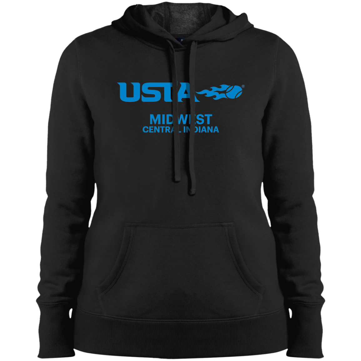 USTA Central Indiana Ladies' Pullover Hoodie