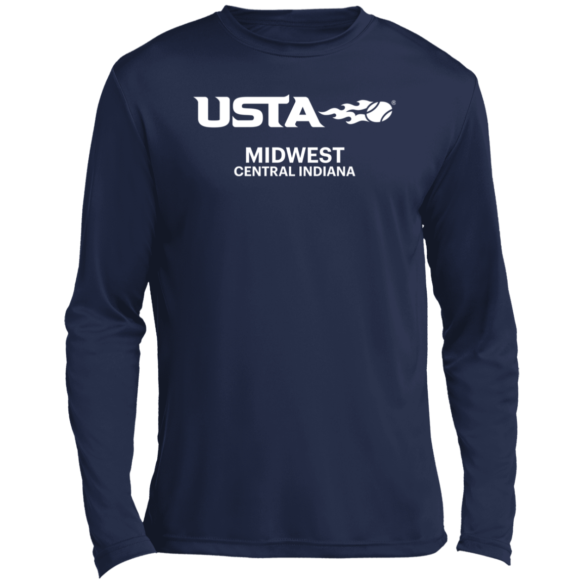 USTA Central Indiana Men’s Long Sleeve Performance Tee