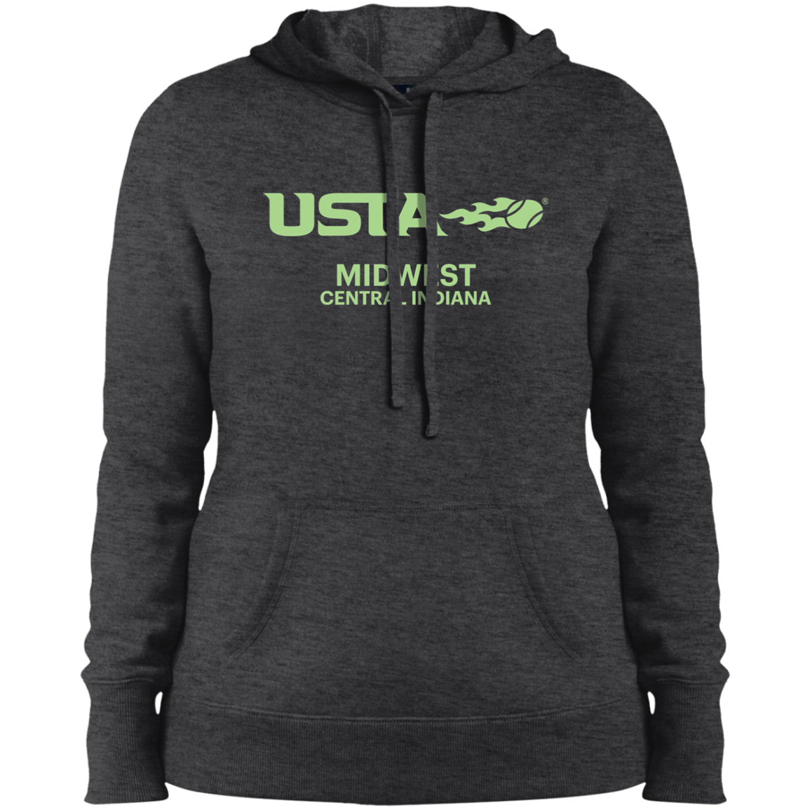 USTA Central Indiana Ladies' Pullover Hoodie
