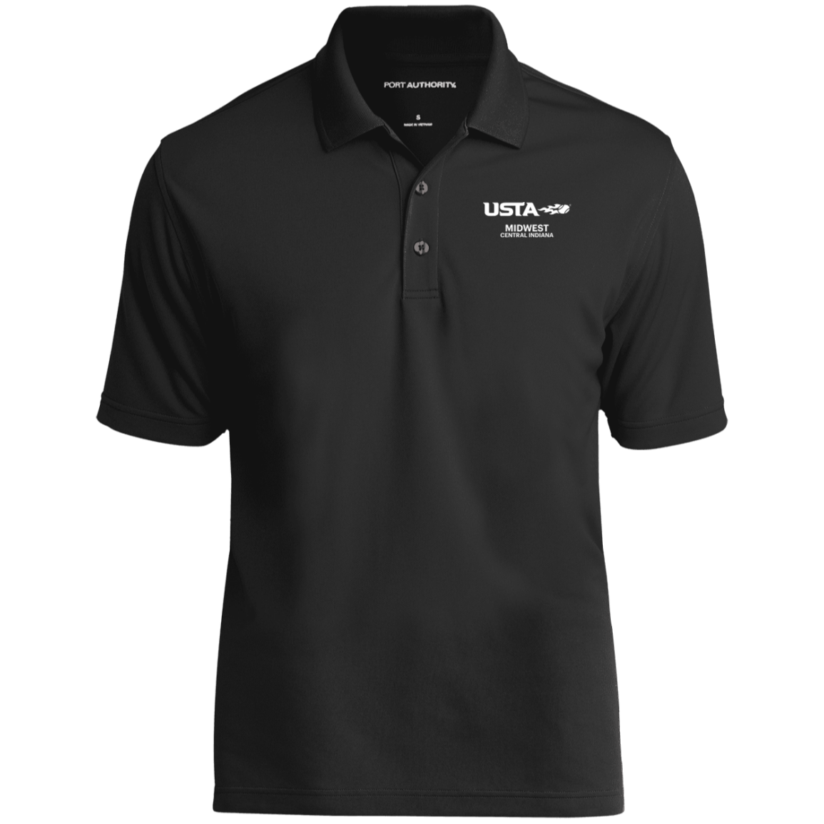 USTA Central Indiana UV Micro-Mesh Polo