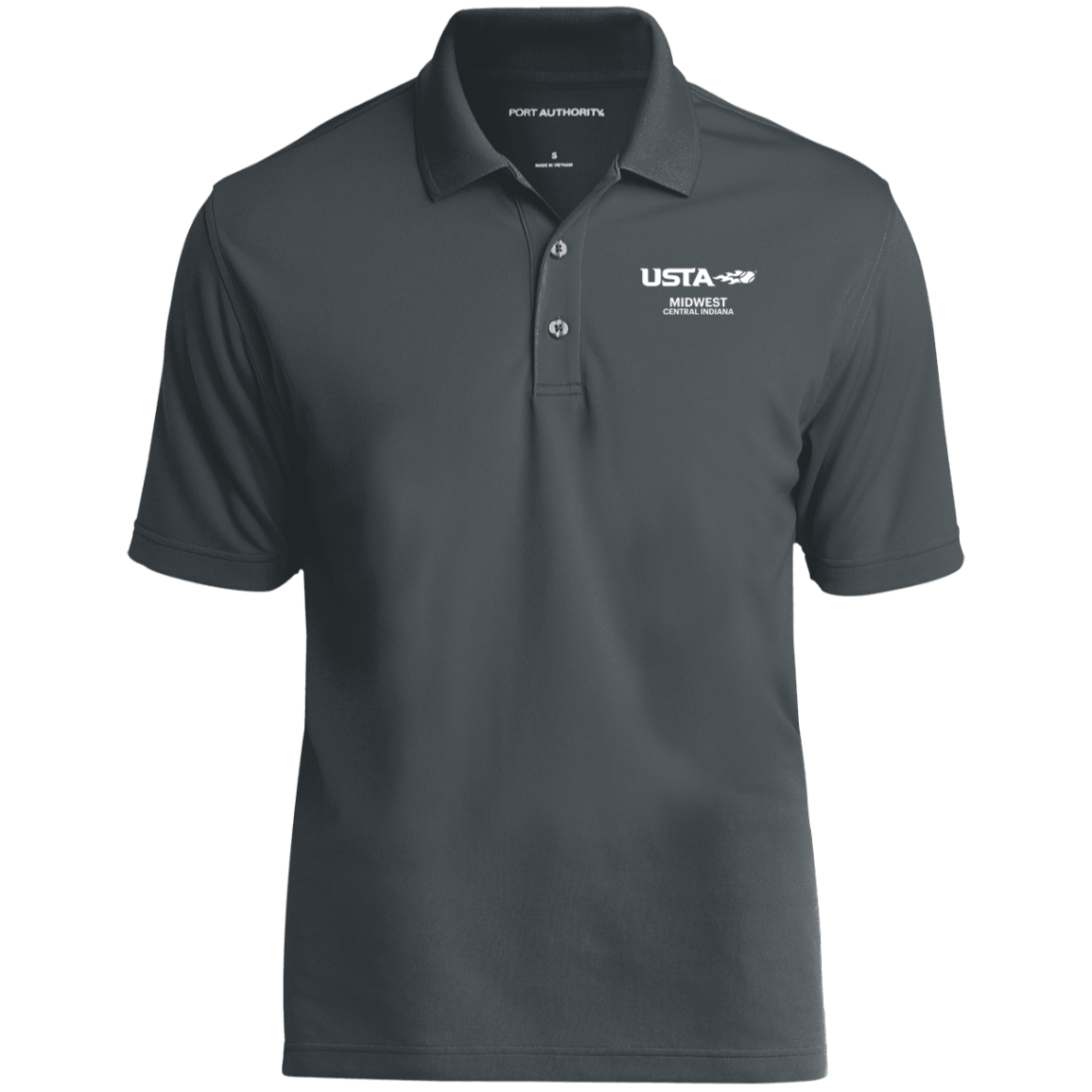 USTA Central Indiana UV Micro-Mesh Polo