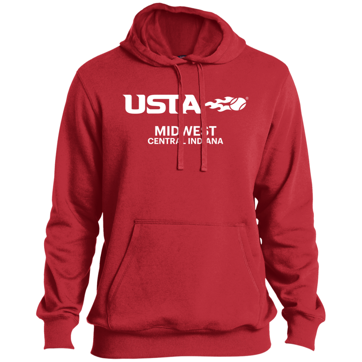 USTA Central Indiana Men's Pullover Hoodie