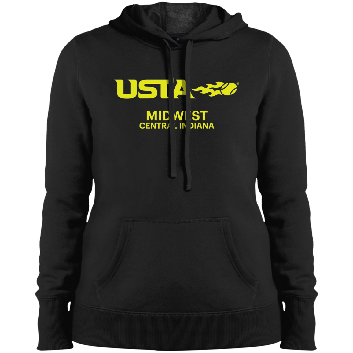 USTA Central Indiana Ladies' Pullover Hoodie