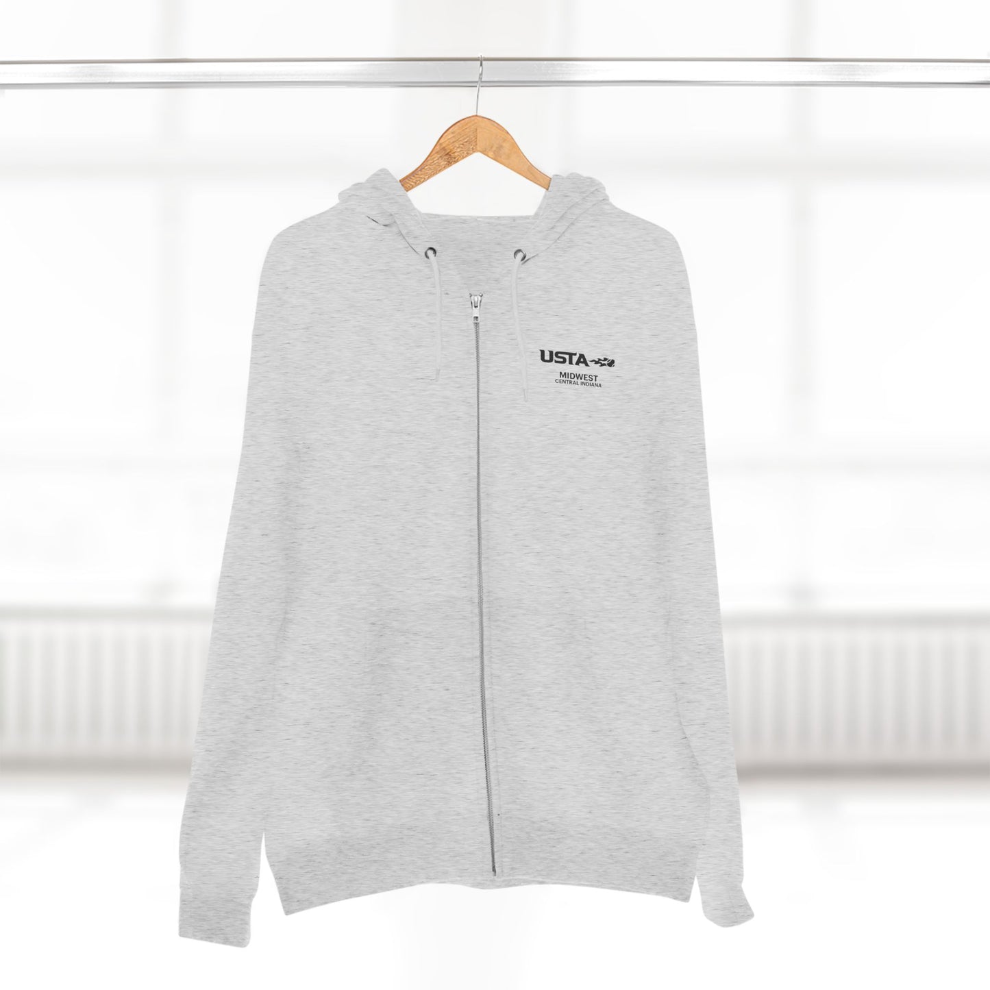 Unisex Zip Hoodie