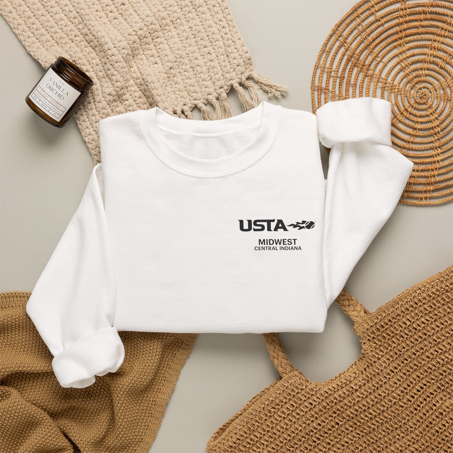 USTA Midwest Central Indiana Crewneck Sweatshirt