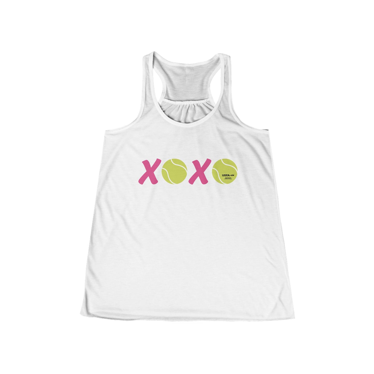 USTA Central Indiana Flowy Racerback Tank