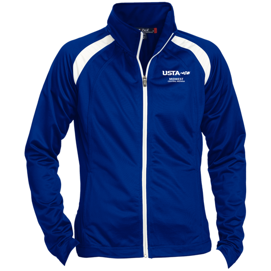 USTA Central Indiana Ladies' Raglan Warmup Jacket