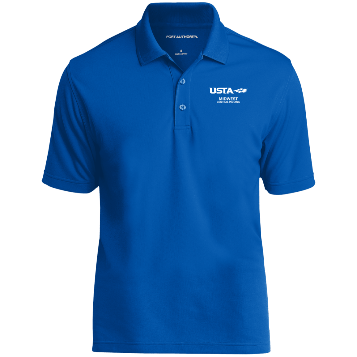 USTA Central Indiana UV Micro-Mesh Polo