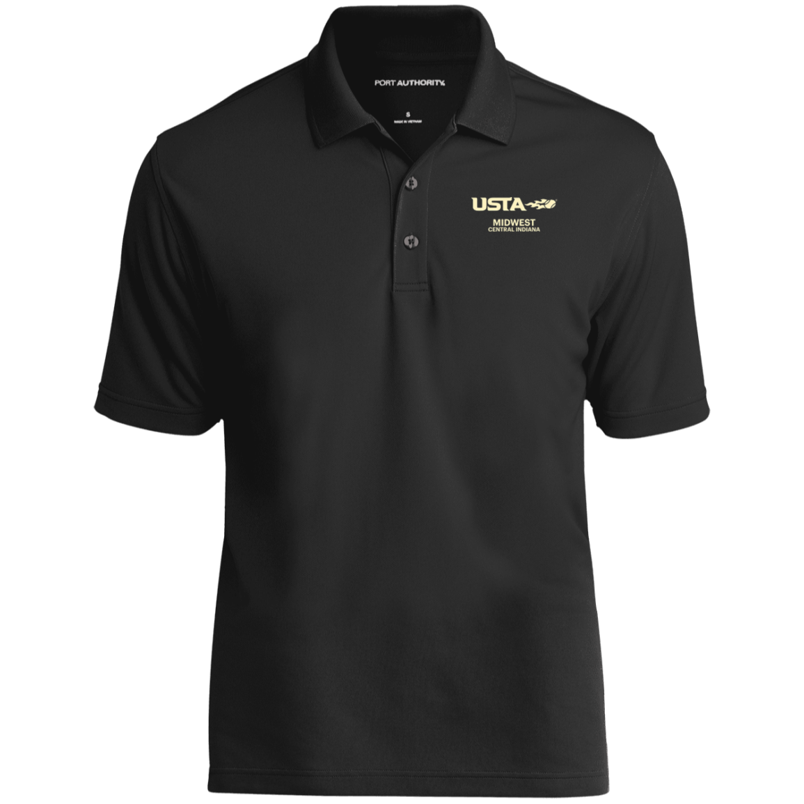 USTA Central Indiana UV Micro-Mesh Polo