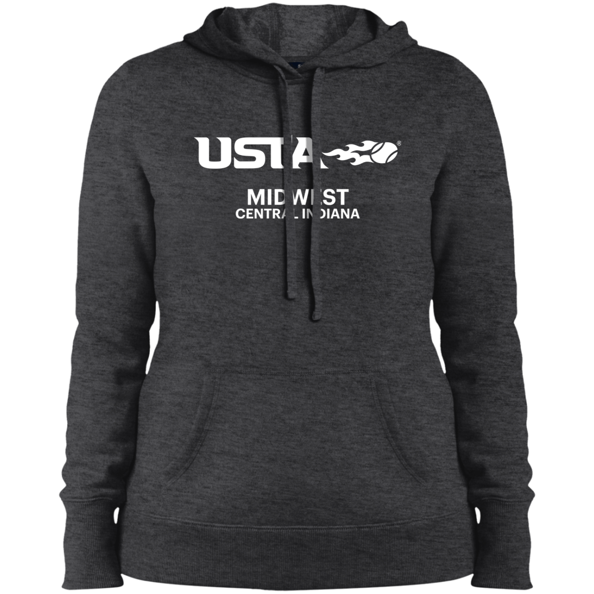 USTA Central Indiana Ladies' Pullover Hoodie