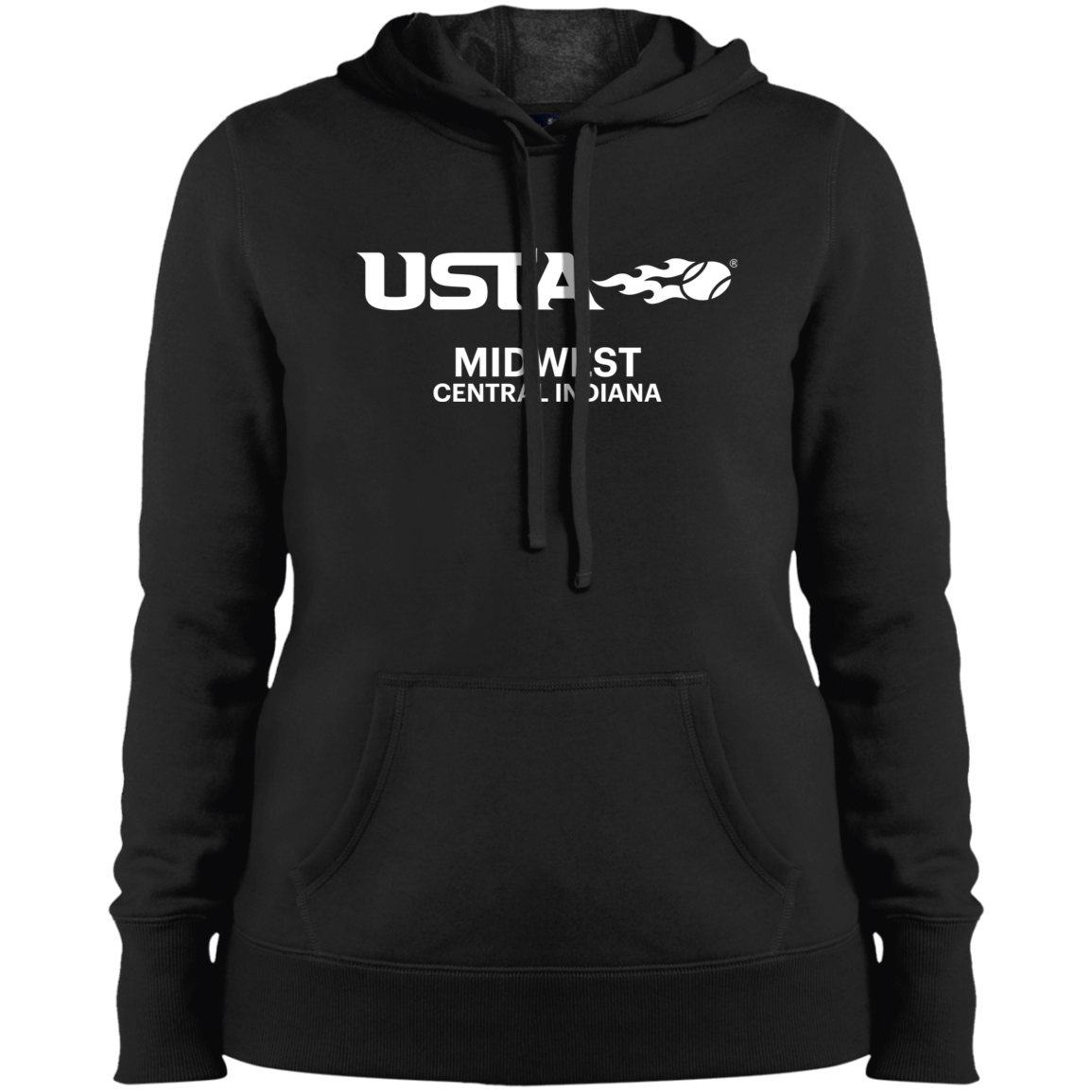 USTA Central Indiana Ladies' Pullover Hoodie